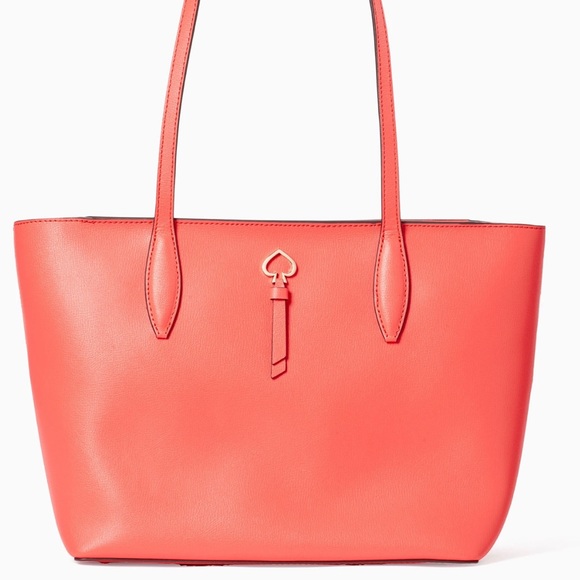 kate spade Handbags - Kate spade ♠️ coral tote! NWT GORGEOUS!